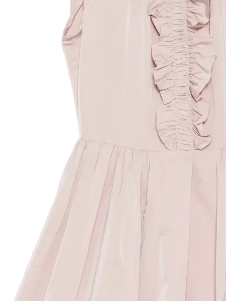 Rochie mini Dice Kayek cu volane roz