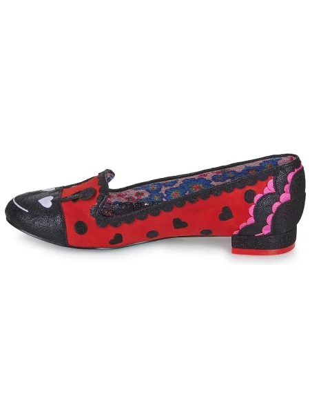 Baleríny Irregular Choice červená