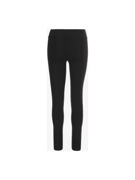 Skinny legginsy Autry z nadrukiem czarne