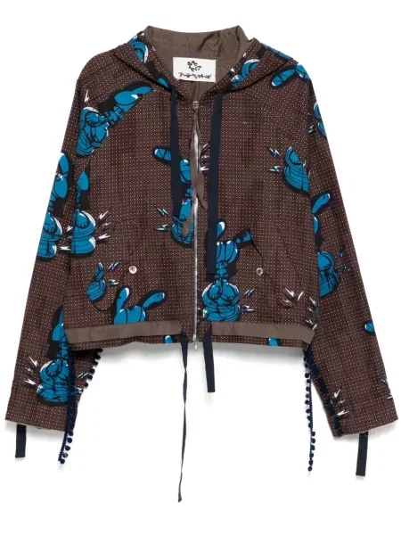 Kurtka Midorikawa brązowa