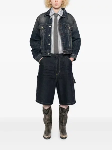 Geacă de blugi Balenciaga albastru