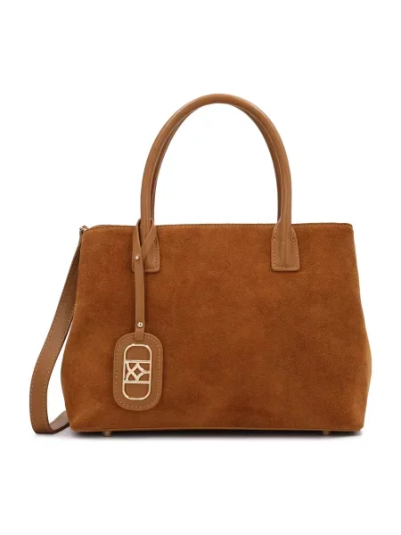 Torebka Kazar zamszowa brązowa