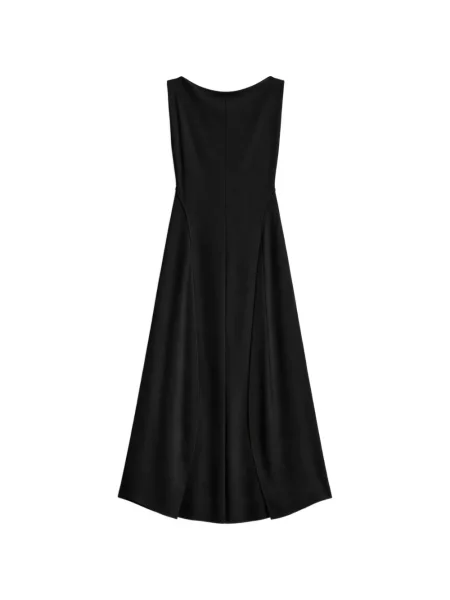 Rochie midi Theory drapată negru