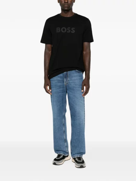 Tricou Boss cu imagine negru