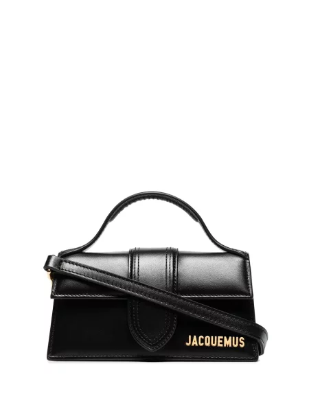 Geanta de piele Jacquemus din piele negru