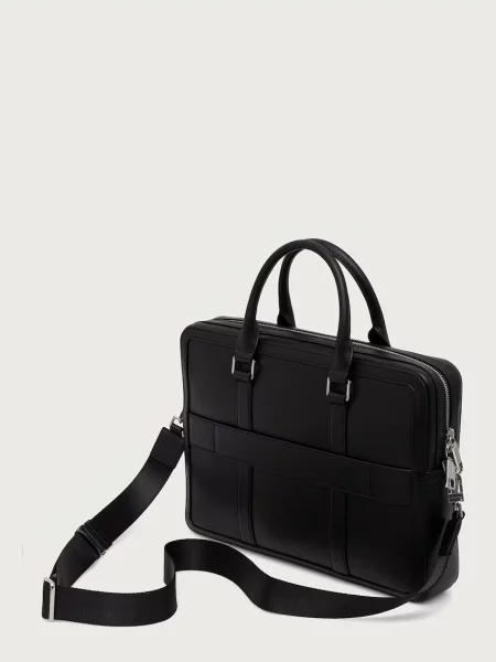 Кожаная сумка для ноутбука Karl Lagerfeld