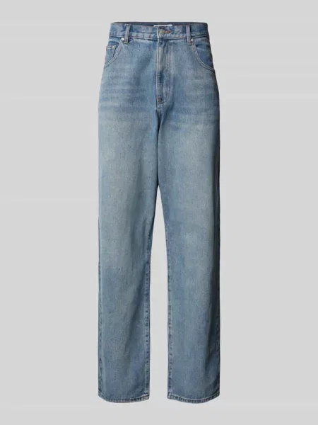 Jeansy o kroju baggy w luźnym fasonie z wpuszczanymi Review