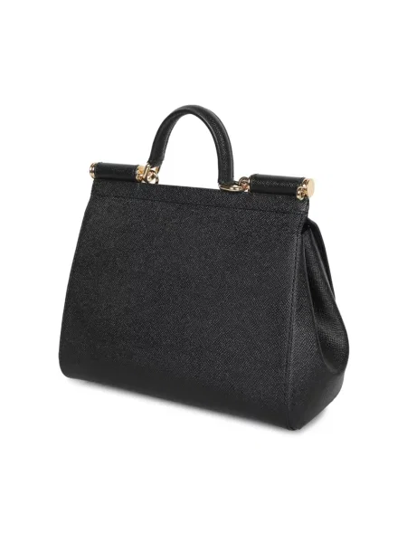 Torebka Dolce And Gabbana skórzana czarna