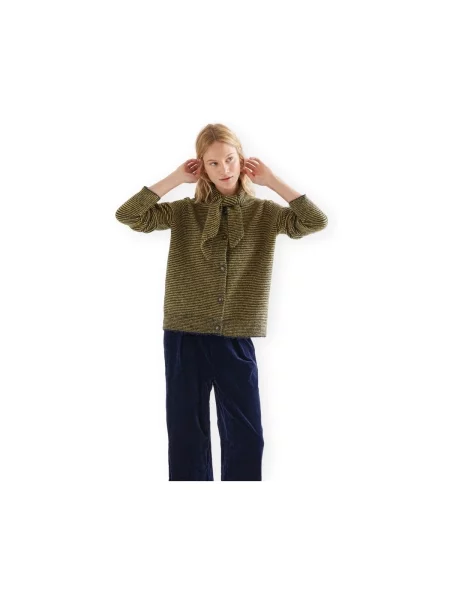 Cardigan Compania Fantastica albastru