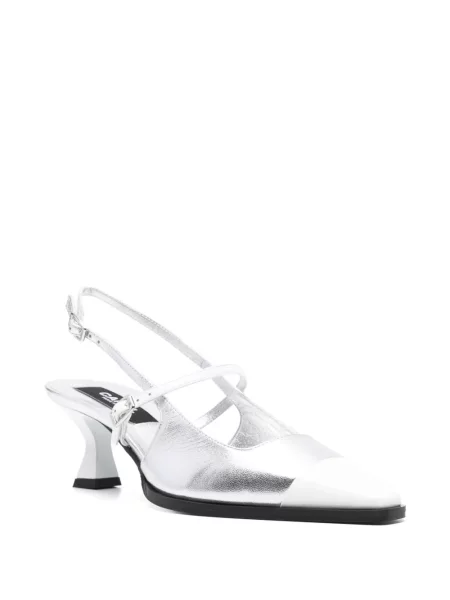 Pantofi cu toc Carel Paris argintiu