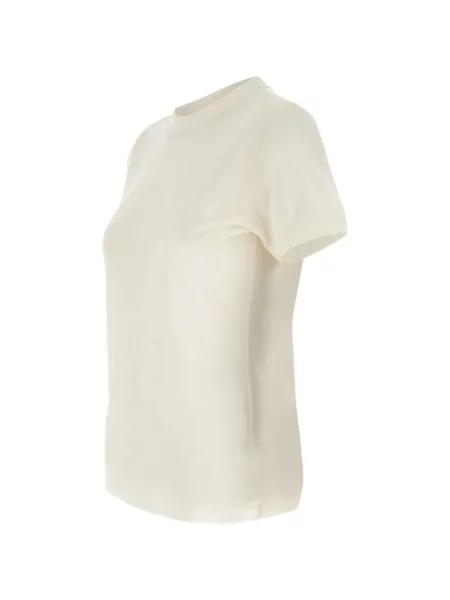Tricou Filippa K cu decolteu rotund alb