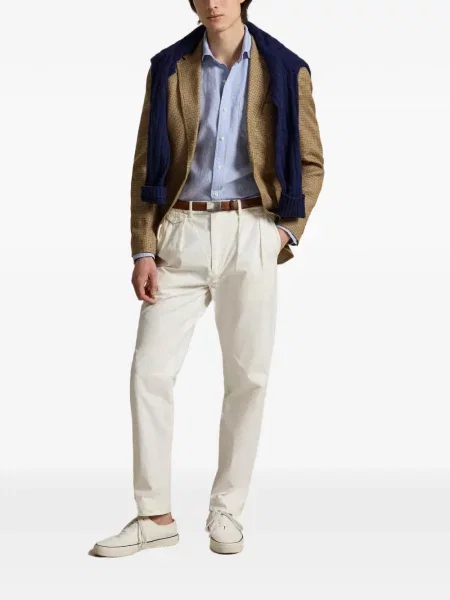 Șapcă Polo Ralph Lauren de mătase cu dungi cu cataramă albastru