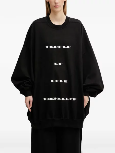 Pulover Rick Owens Drkshdw cu imagine negru