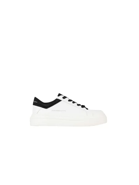 Sneakersy Alexander Smith skórzane białe