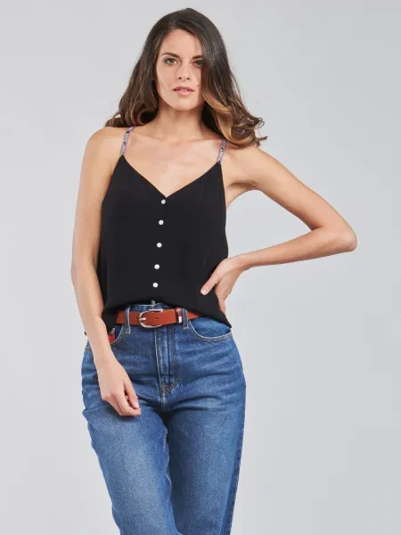 Felső Tommy Jeans fekete