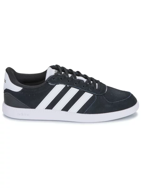 Tenisice Adidas od brušene kože crna