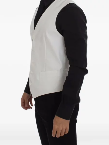 Vestă Dolce & Gabbana clasică alb