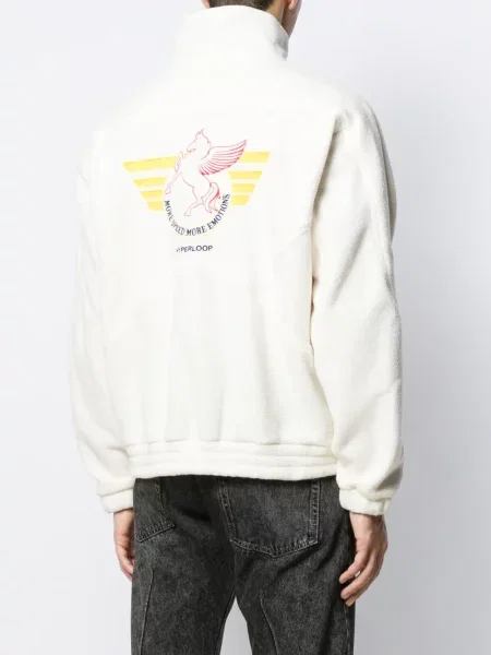 Hanorac Msgm cu dungi alb