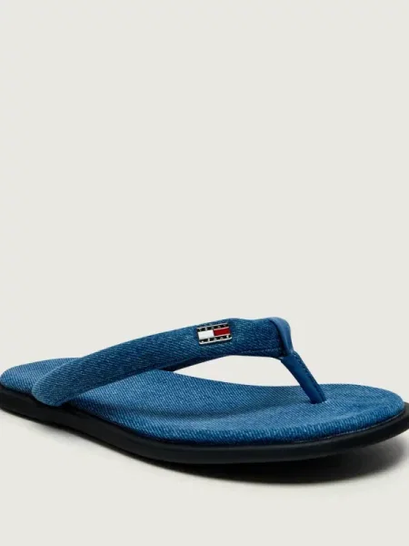 Tommy Jeans De blugi flip flops albastru