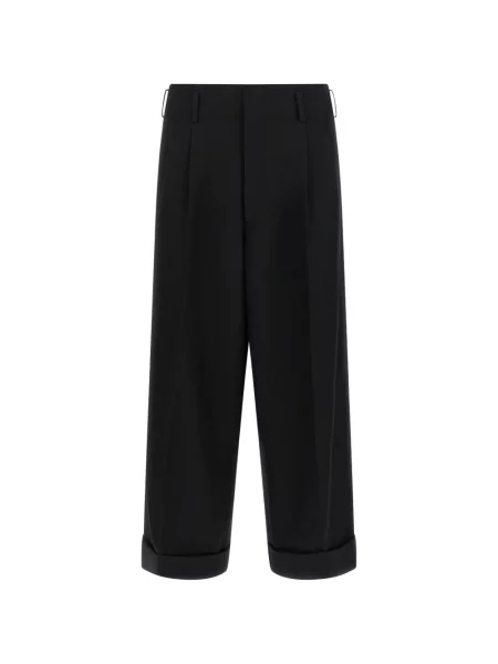 Decupat pantaloni Comme Des Garçons negru