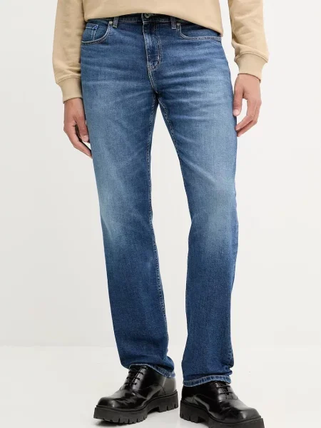 Дънки Karl Lagerfeld Jeans мъжки синьо