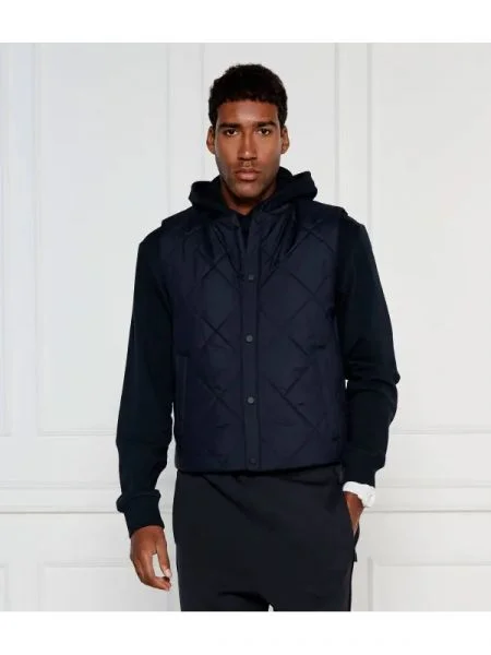 BOSS BLACK Vestă P-Canopus negru