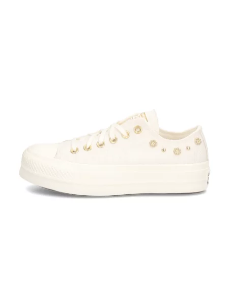 Tenisky Converse Chuck Taylor All Star na platformě béžové