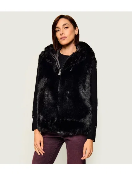 Vestă | Oversize fit negru