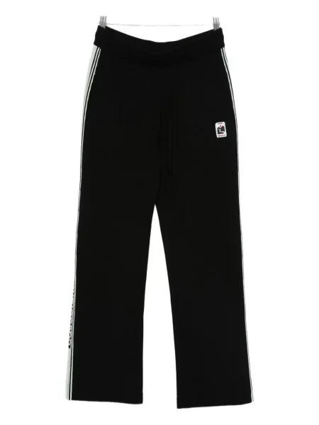 Kalhoty Casablanca z merino vlny černé