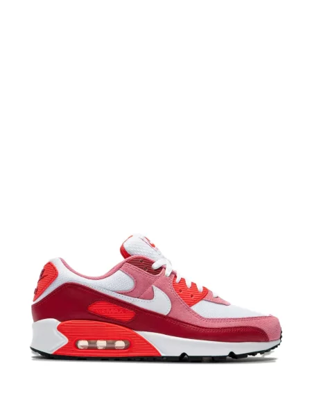 Baschet sneakerși Nike Air Max 90 din satin negru