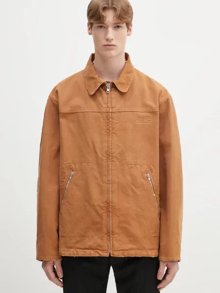 Риза Maison Margiela кафяво