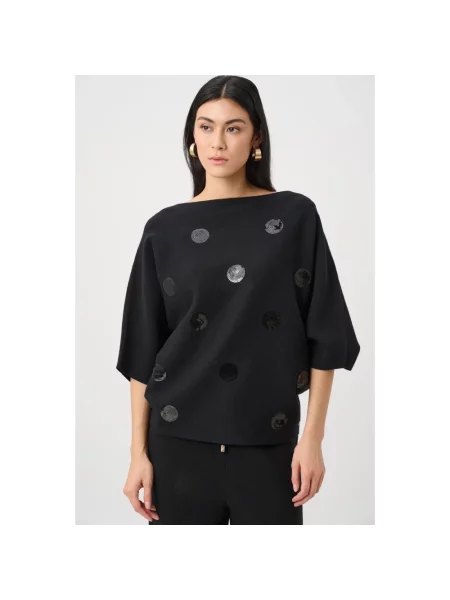 Sweter Joseph Ribkoff czarny