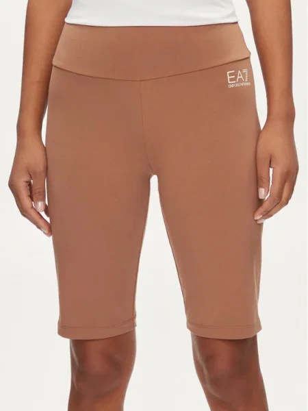 Emporio Armani Pantaloni scurți sport maro