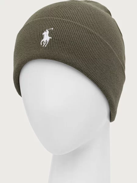 Polo Ralph Lauren căciulă pentru bărbați din verde