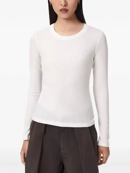 Tricou Allsaints cu autograf alb