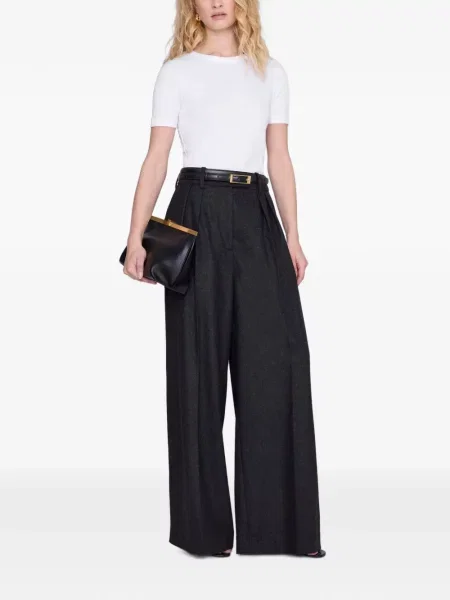Pantaloni Anine Bing gri