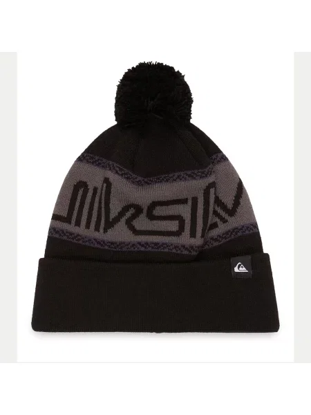 Zimní čepice Quiksilver Summit Beanie true black černý