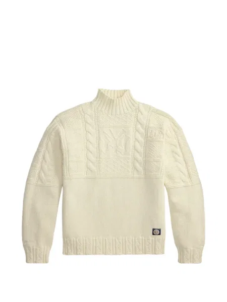 Șapcă Polo Ralph Lauren cu decolteu în V cu autograf în carouri albastru