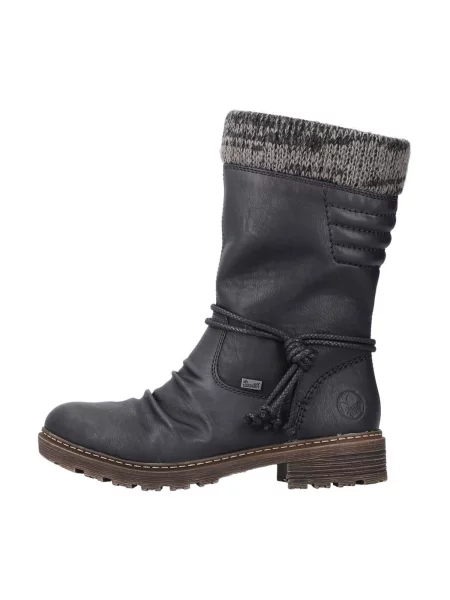 RIEKER Cizme negru