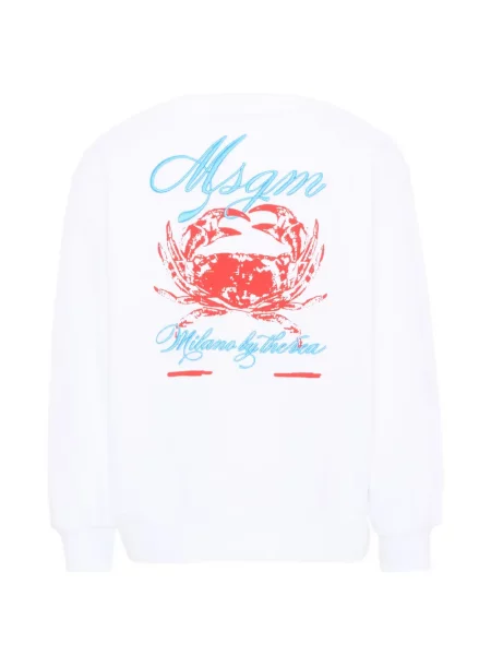 Bluza dziecięca Msgm biała