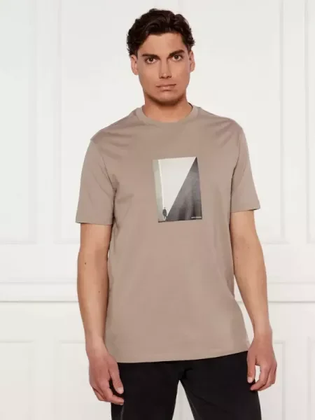 Tricou Armani Exchange bej