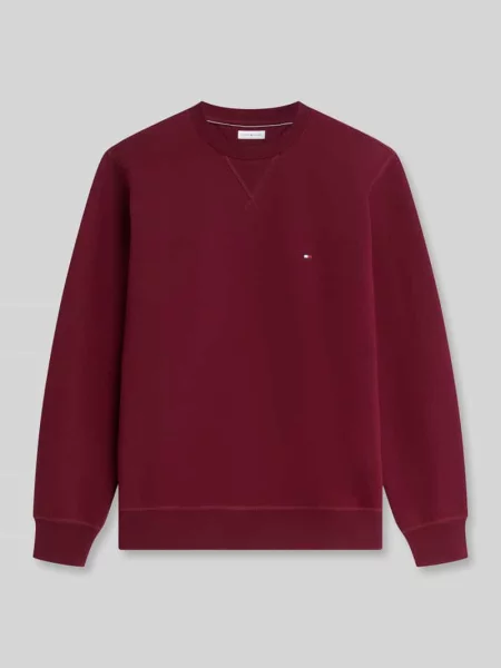 Bluza o kroju regular fit z czystej bawełny z wyhaftowanym logo Tommy Hilfiger