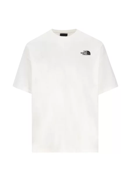 Tricou The North Face cu imagine alb