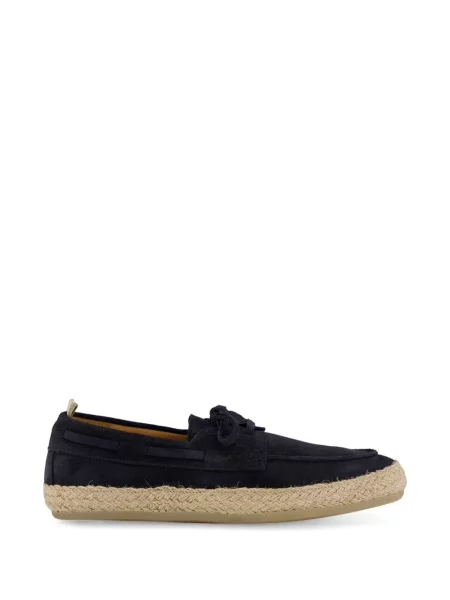 Espadrile Officine Creative din piele de căprioară albastru