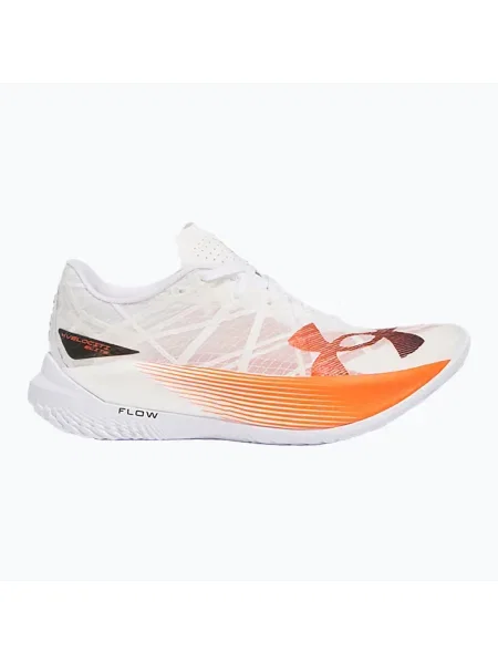 Under Armour Velocity Elite 2 pantofi de alergare pentru bărbați alb/roșu/negru alb