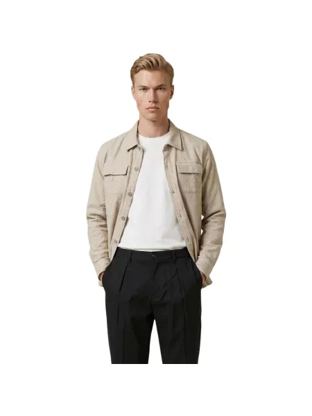 Košile Gianni Lupo béžová