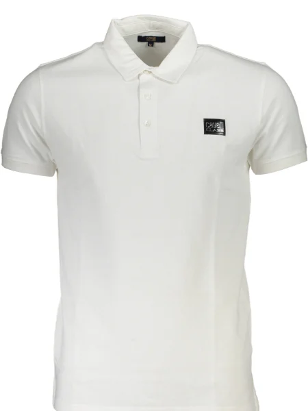 Polo Cavalli Class cu mâneci scurte alb