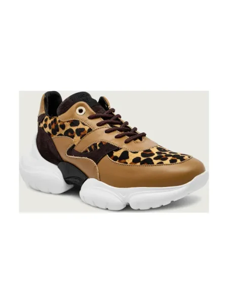 Marc Cain Teniși din piele maro