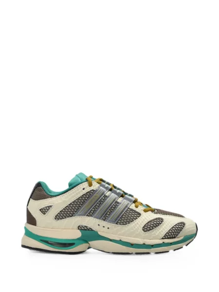 Μικρός φλοράλ φόρεμα Adidas με κέντημα γκρι