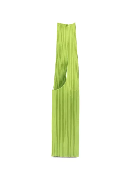 Geantă Pleats Please Issey Miyake plisată verde